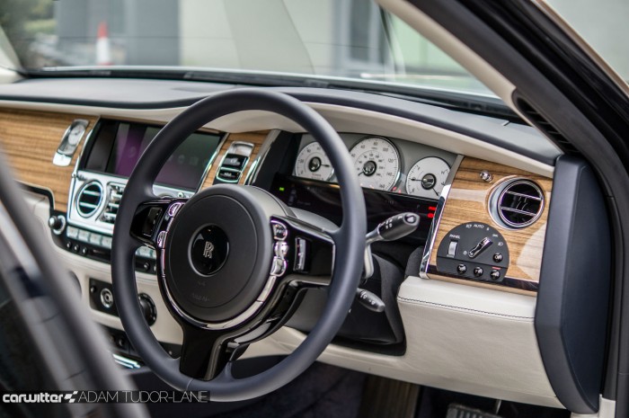 2016 Rolls Royce Ghost Series 2 Review - Steering Wheel - carwitter