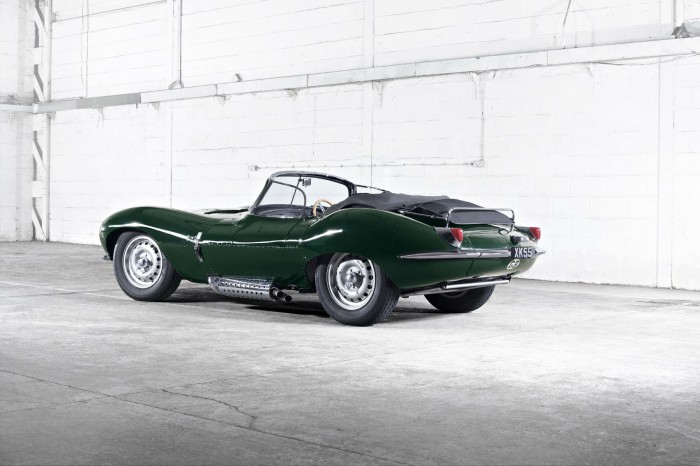 Original Jaguar XKSS - Rear Angle - carwitter