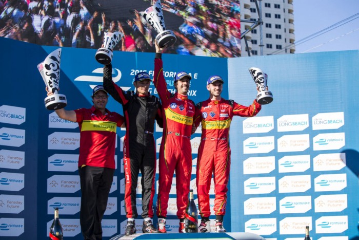 Formula E - Long Beach - Podium