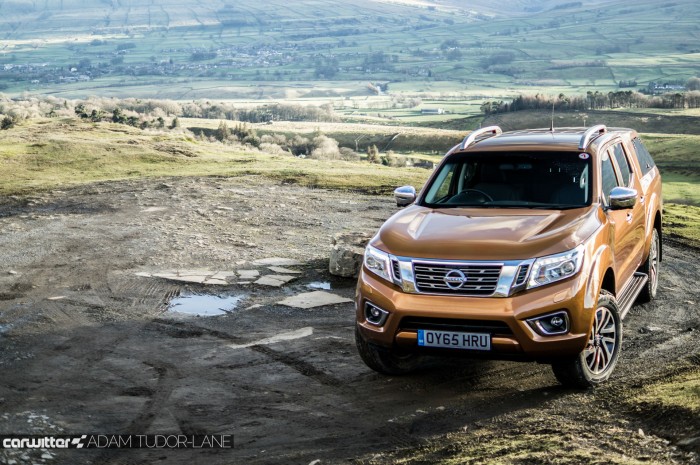 Nissan Navara NP300 Automatic Review - Front Angle High - carwitter