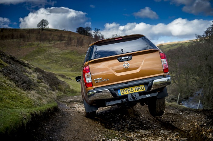 Nissan Navara NP300 Automatic Review - Green Lane Action Rear - carwitter