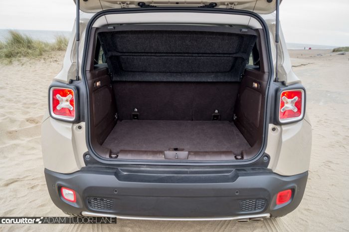 2016 Jeep Renegade Review - Boot - carwitter