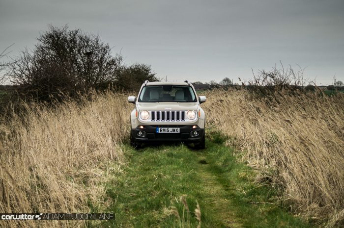 2016 Jeep Renegade Review - Field Head On - carwitter