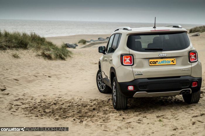 2016 Jeep Renegade Review - Rear Beach - carwitter