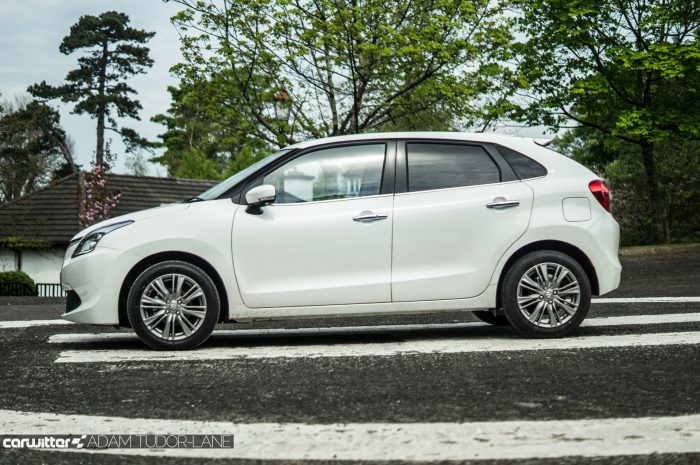2016 Suzuki Baleno Review - Side - carwitter