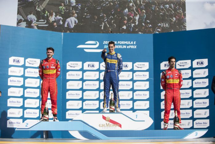 Formula E - Berlin - Podium