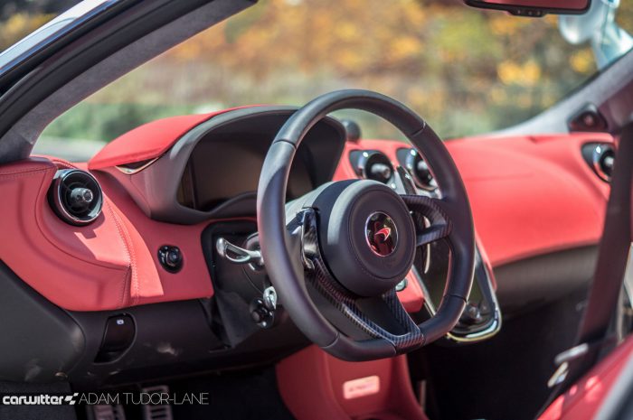 McLaren 570GT Review - Dashboard Interior - carwitter