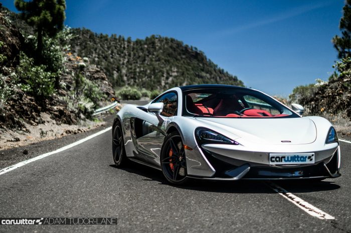 McLaren 570GT Review - Front Angle Close - carwitter