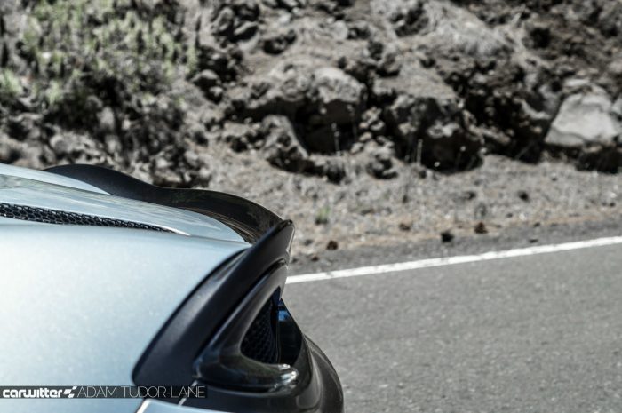 McLaren 570GT Review - Rear Spoiler - carwitter