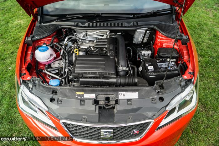 2016 SEAT Ibiza FR Review - Engine Bay - carwitter