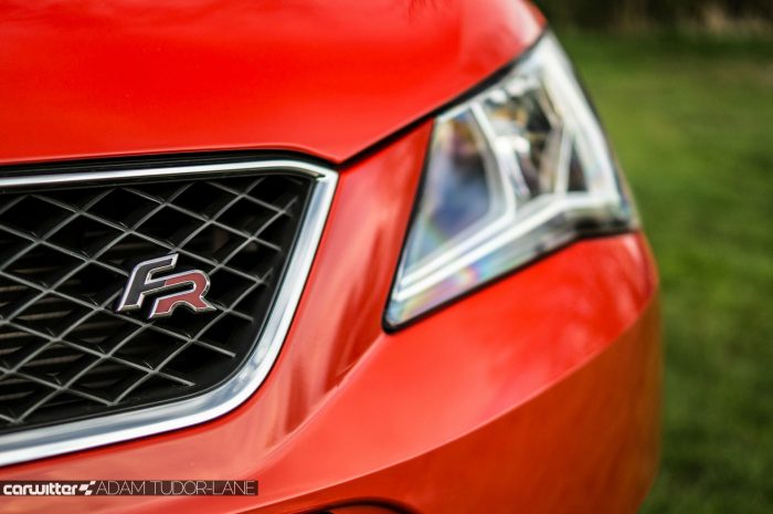 2016 SEAT Ibiza FR Review - FR Badge Front - carwitter