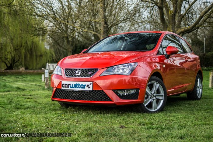 2016 SEAT Ibiza FR Review - Front Angle - carwitter