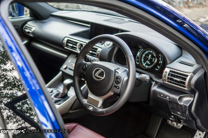 2016 Lexus is200t Review - Interior Scene - carwitter