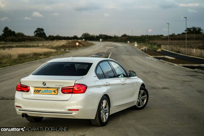 2016-bmw-330e-edrive-review-rear-angle-carwitter