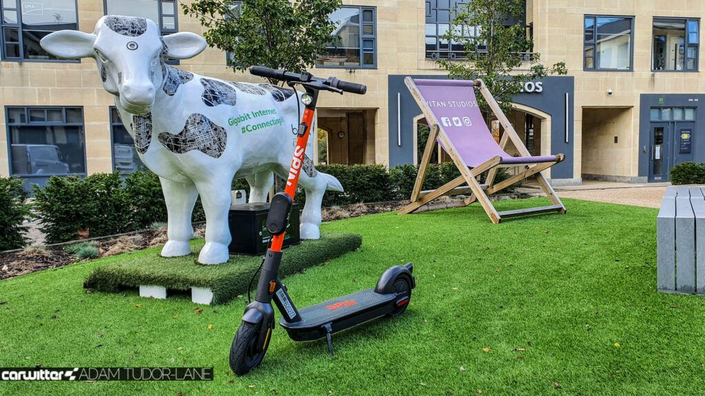 Spin Scooter eScooter Witan Studios Milton Keynes